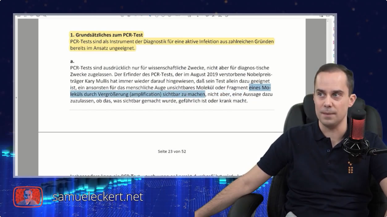 Die PCR Test Pandemie Völliger Blackout der MSM bei Trumpwahl 24