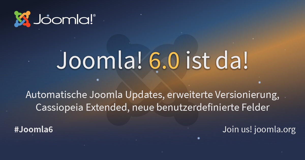 Warum wir kein Wordpress verwenden - Joomla! 6